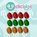 Lot de Gaines de rétention CLICN'LOC Divergentes